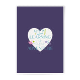 Learning is Life's Adventure Photographic Prints, Inspirational Art, Kids Room Decor, Education Prints, Positive Prints, Classroom Art - Tawshia